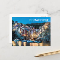 Riomaggiore Cinque Terre La Spezia Italy Panorama