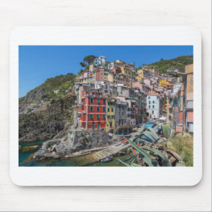 Riomaggiore Cinque Terre Liguria Italy Mouse Pad