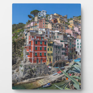 Riomaggiore Cinque Terre Liguria Italy Plaque