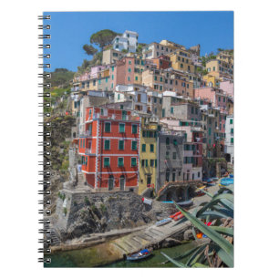 Riomaggiore Cinque Terre Liguria Italy Spiral Notebook