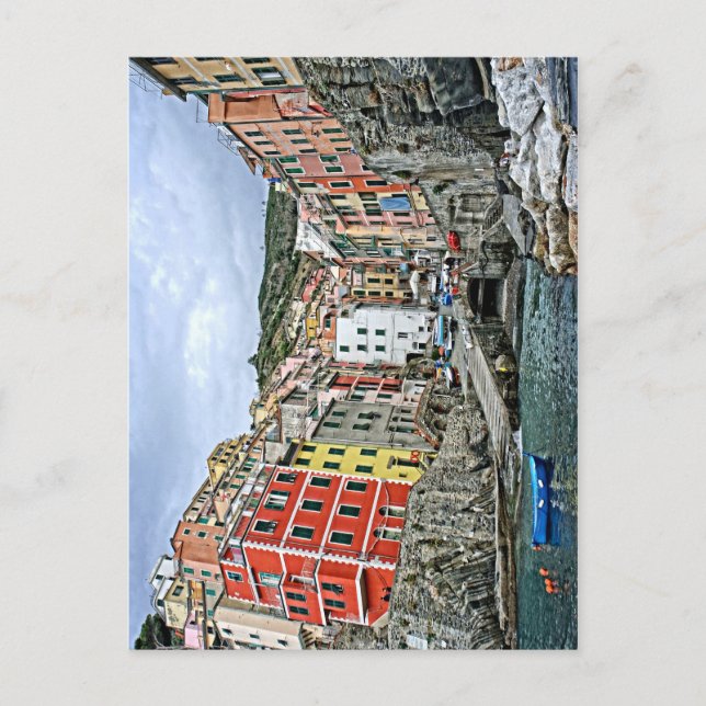 Riomaggiore, Italia - The Cinque Terre Puzzle Postcard (Front)