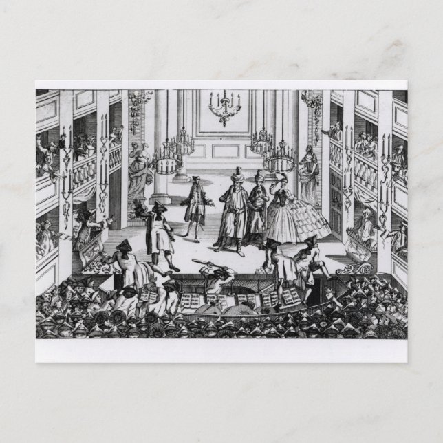 Riot at Covent Garden Postcard (Front)