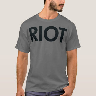 Riot black T-Shirt