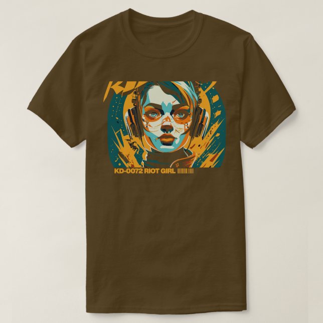 Riot Girl T-Shirt (Design Front)
