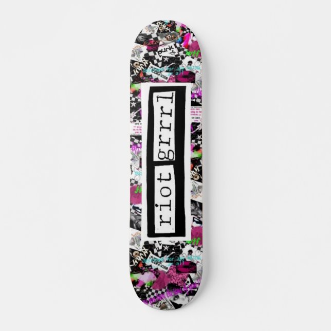 Riot Grrrl Skateboard (Front)