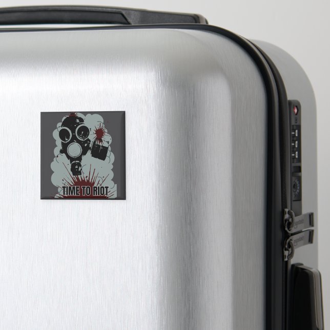 Riot Time Magnet (In Situ (Luggage))