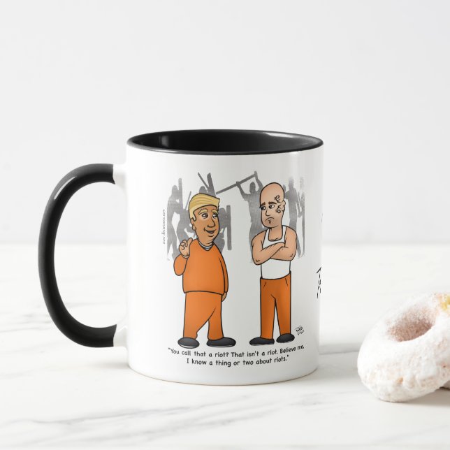 Riot Trumper Mug (With Donut)