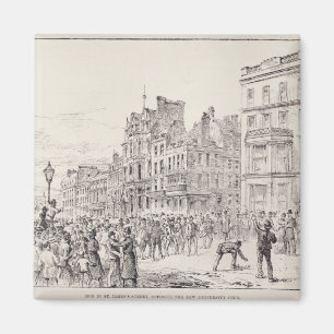 Riots in the West End of London Magnet