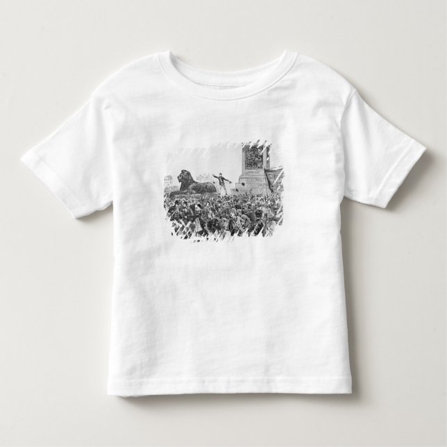Riots in the West End of London Toddler T-Shirt (Front)