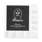 RIP 20s Black White 30th Birthday Party