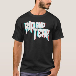 Rip and Tear Doom Doom Eternal Essential Active T- T-Shirt