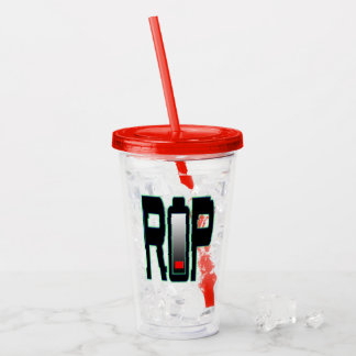 RIP Battery Acrylic Tumbler