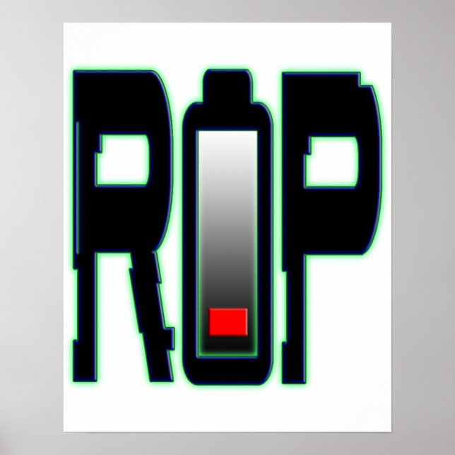 RIP Battery Poster (Front)
