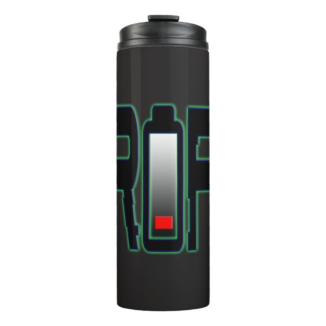 RIP Battery Thermal Tumbler (Front)