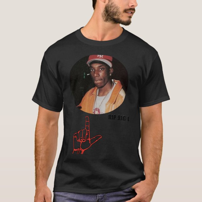 Rip Big L - Rapper   T-Shirt (Front)