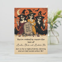 RIP Death to Our Thirties Retro Halloween Group