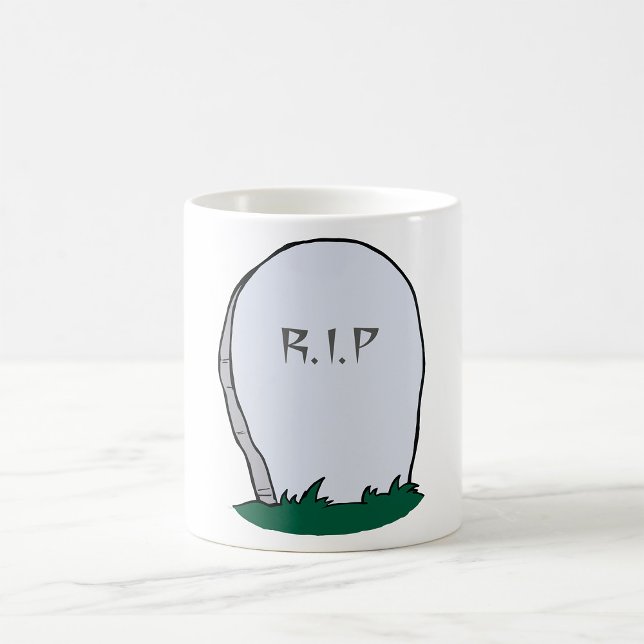 RIP Gravestone Cemetery Coffee Mug (Creator Uploaded)