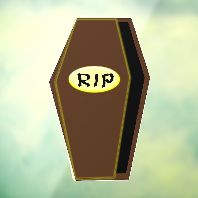RIP Halloween Coffin of Doom (Sheet 3)