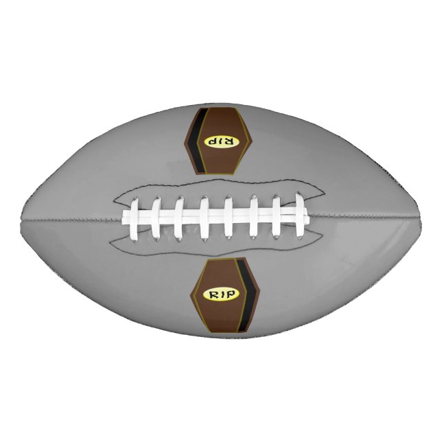 RIP Halloween Coffin of Doom Football (Front)