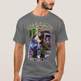 RIP Harambe Vintage HipHop gift T-Shirt