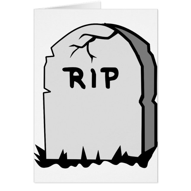 Rip Head stone (Front)