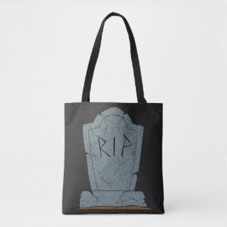 RIP Headstone All-Over-Print Tote