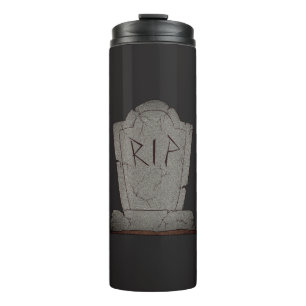 RIP Headstone Thermal Tumbler