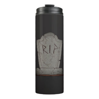 RIP Headstone Thermal Tumbler