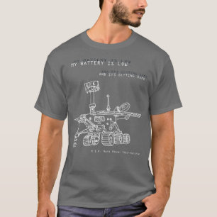RIP Mars Opportunity Rover Exploration T-Shirt