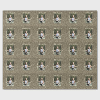 RIP MY 20s silver golden birthday add name date Wrapping Paper