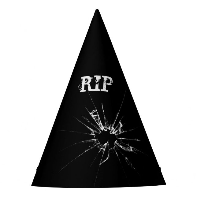 RIP Over the Hill Party Hat (Front)