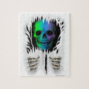 RIP SKELETON JIGSAW PUZZLE