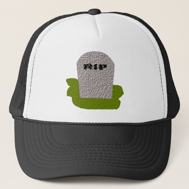RIP Tombstone Hat (Front)