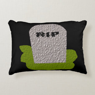 RIP Tombstone Pillow