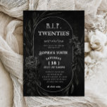 RIP Twenties 30th Birthday Party Death to my Youth Invitation<br><div class="desc">Bid farewell to the twenties in style with our "RIP Twenties" 30th Birthday Party Invitation! This darkly humourous design playfully declares "Death to my Youth, " setting the perfect tone for a celebration that marks the end of an era. Customise the details and invite your guests to join in the...</div>
