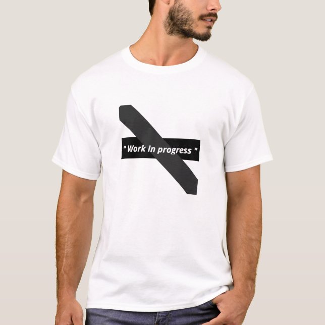 Rip Virgil Abloh -Work in progress T-Shirt (Front)