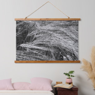 Ripe barley ears (Hordeum vulgare)  Hanging Tapestry
