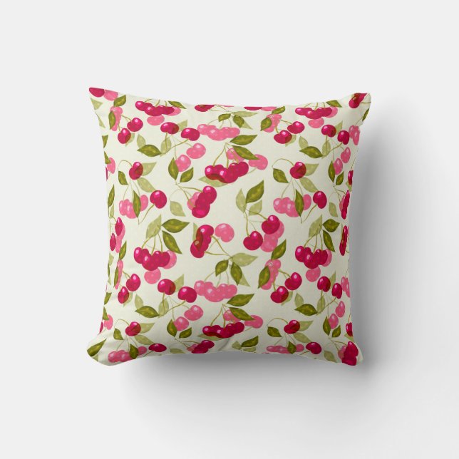 Ripe cherry  cushion (Front)