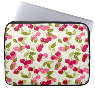 Ripe cherry laptop sleeve