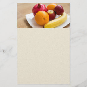 Ripe fruits flyer