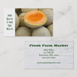 ripe musk melons business card