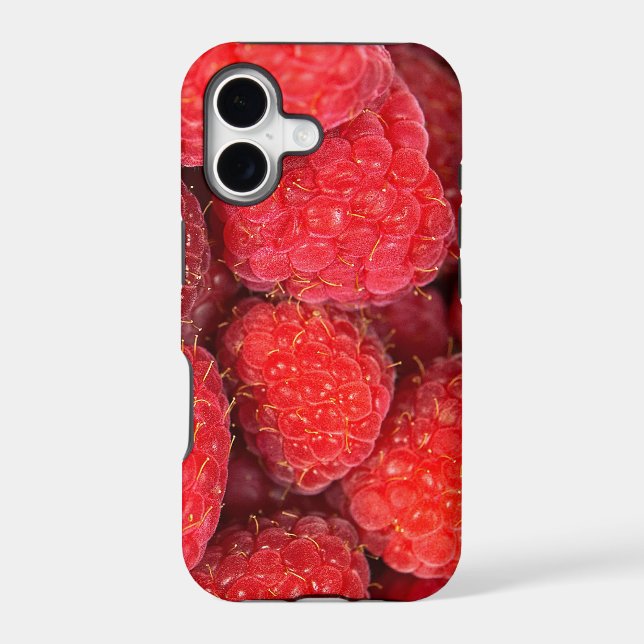 Ripe Red Raspberries (Back)