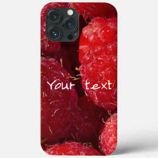 Ripe Red Raspberries iPhone 13 Pro Max Case