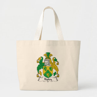 Ripley Family Crest Large Tote Bag