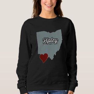 RIPLEY Ohio OH City State USA Cute Souvenir Sweatshirt