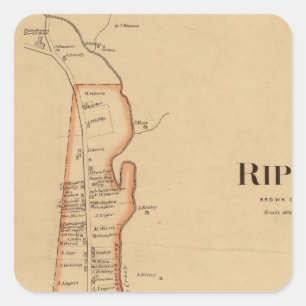 Ripley, Ohio Square Sticker