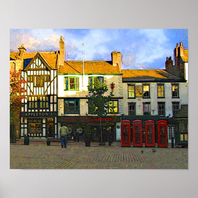Ripon Market Square Poster (Front)
