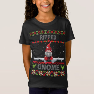 Ripped Gnome Matching family Christmas ugly PJs Fu T-Shirt