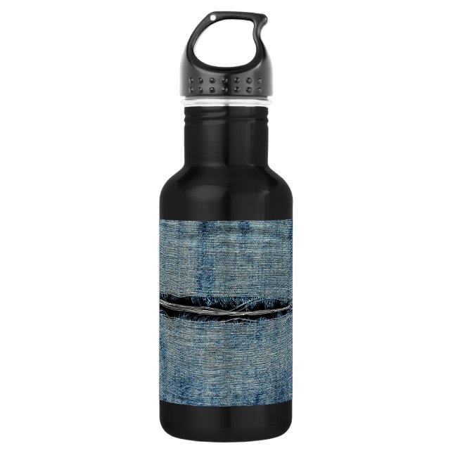 Ripped Jeans 532 Ml Water Bottle (Front)