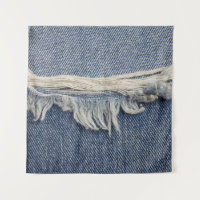 Ripped jeans texture, stylish background.